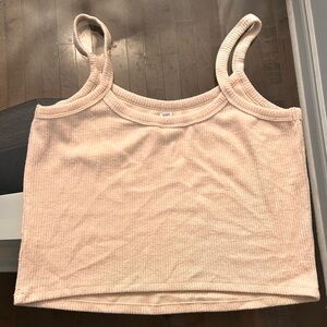 TALL! Rib Knit Lounge Top – Beige